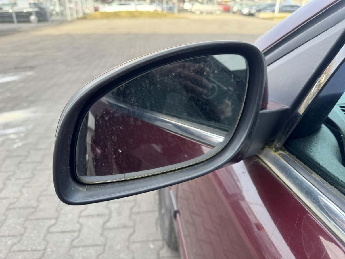 Opel Vectra C original Au&szlig;enspiegel links elektrisch verstellbar Z594 Rubinrot Bj.2005